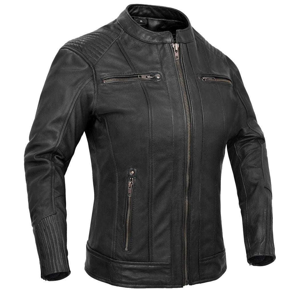 Furyforge Pro - Women’s Motorcycle Leather Jacket