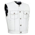 Glory Ride - Lowcut Men's Motorcycle Leather Vest