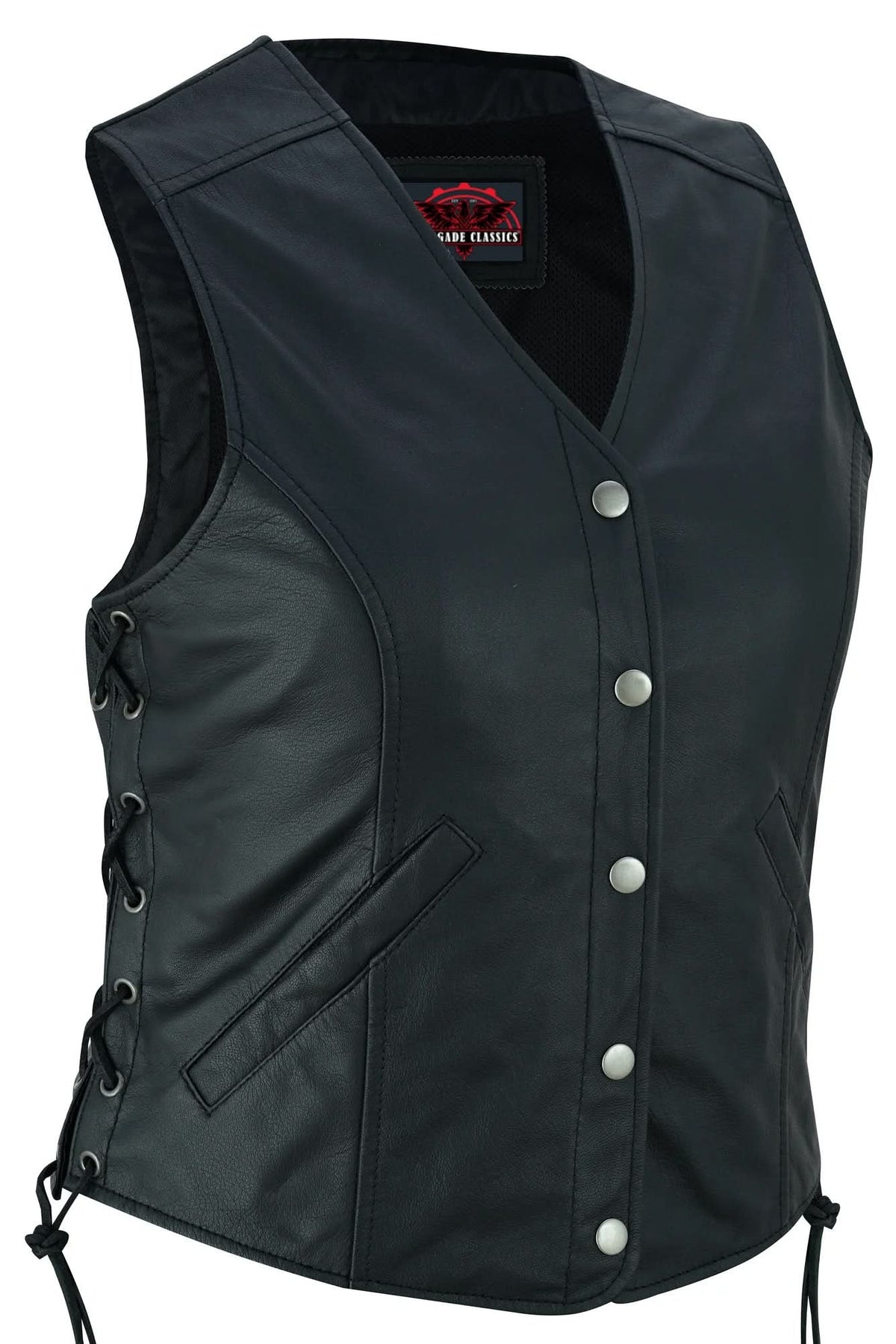 Women's Light Weight Open Neck Vest