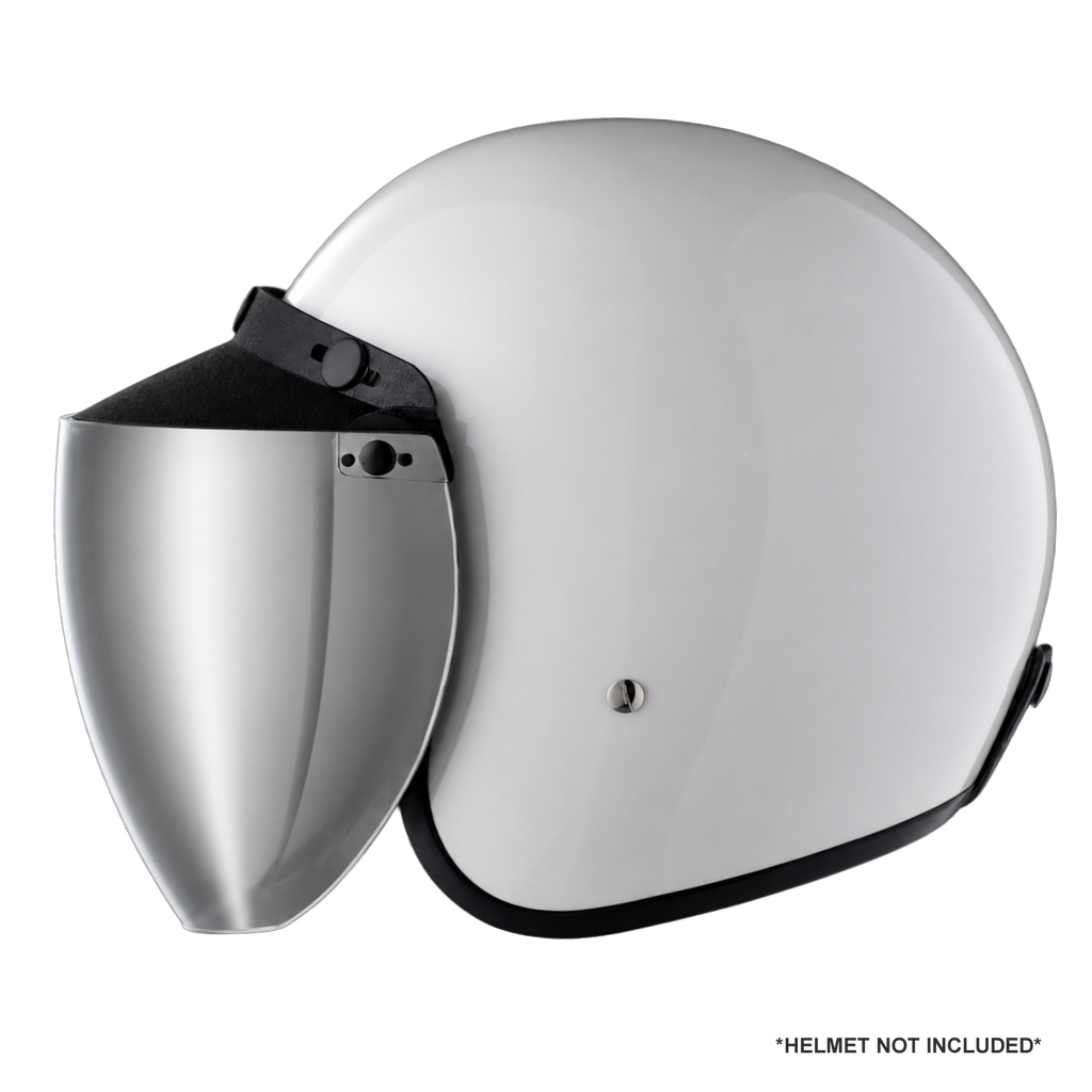 Flip Up Visor- Mirror