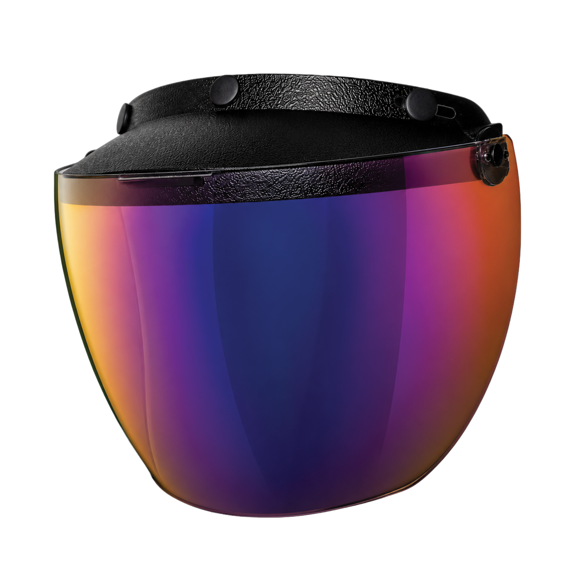 Flip Up Visor- Rainbow