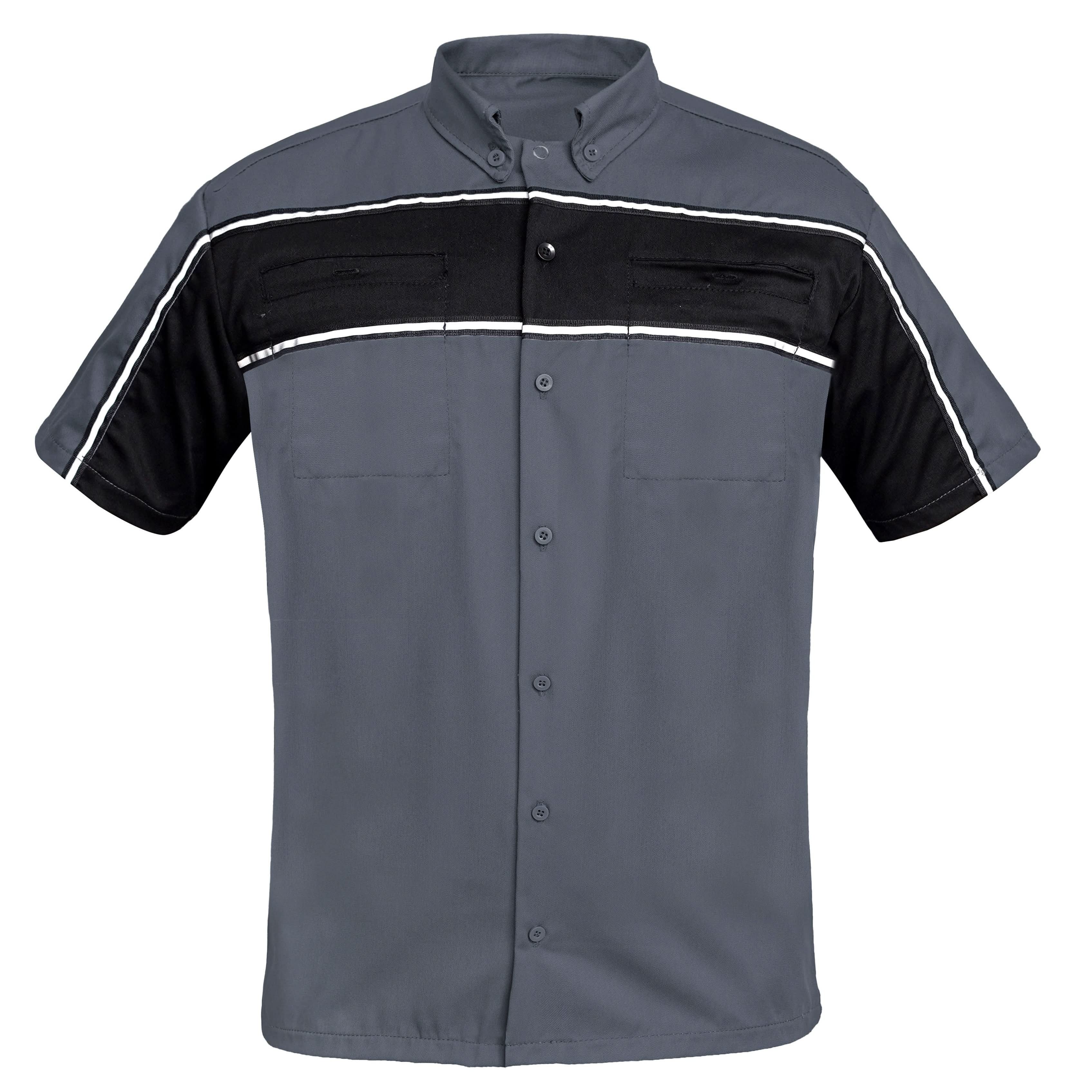 TitanStripe – Cotton Work Shirt