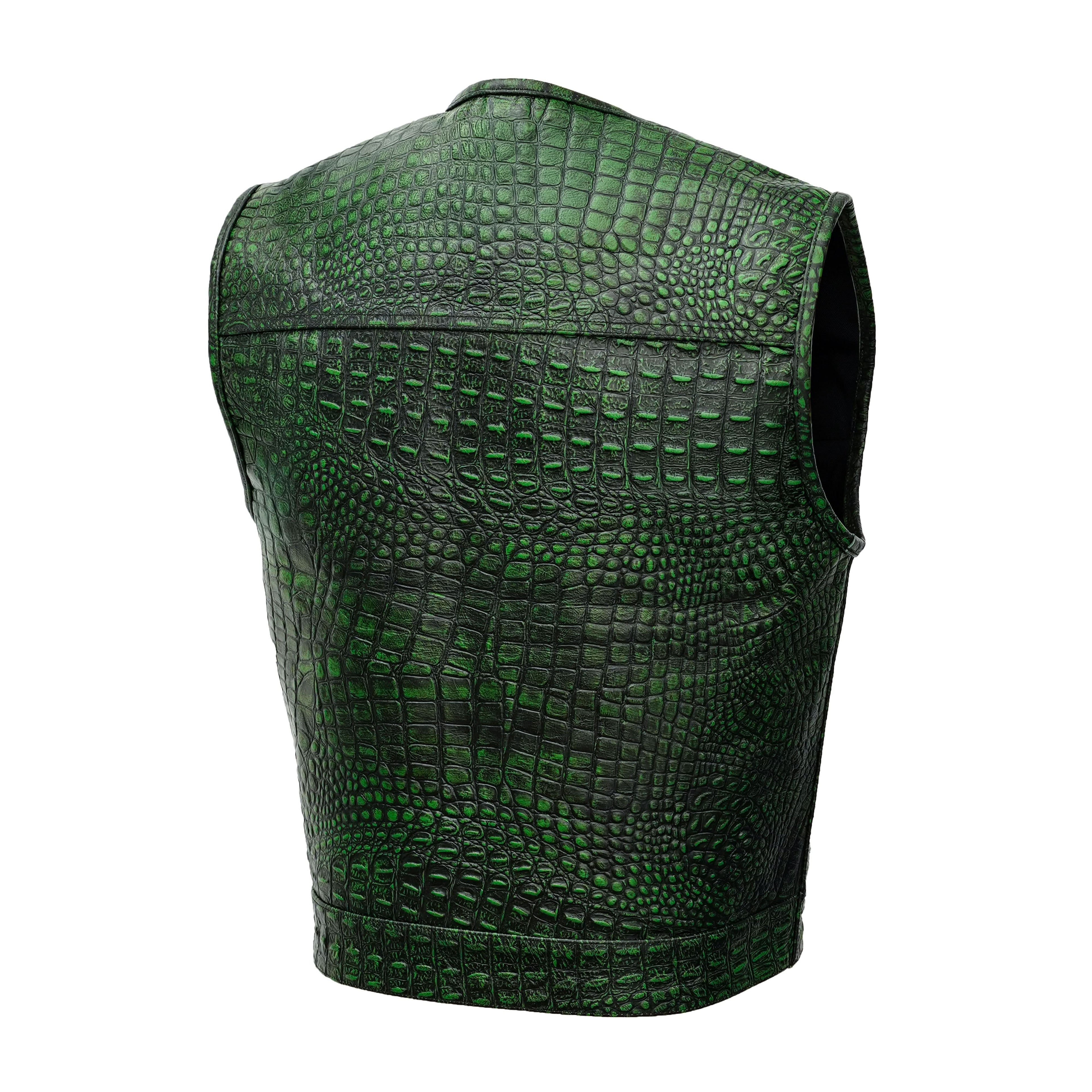 Venom Bite Men’s Leather Vest