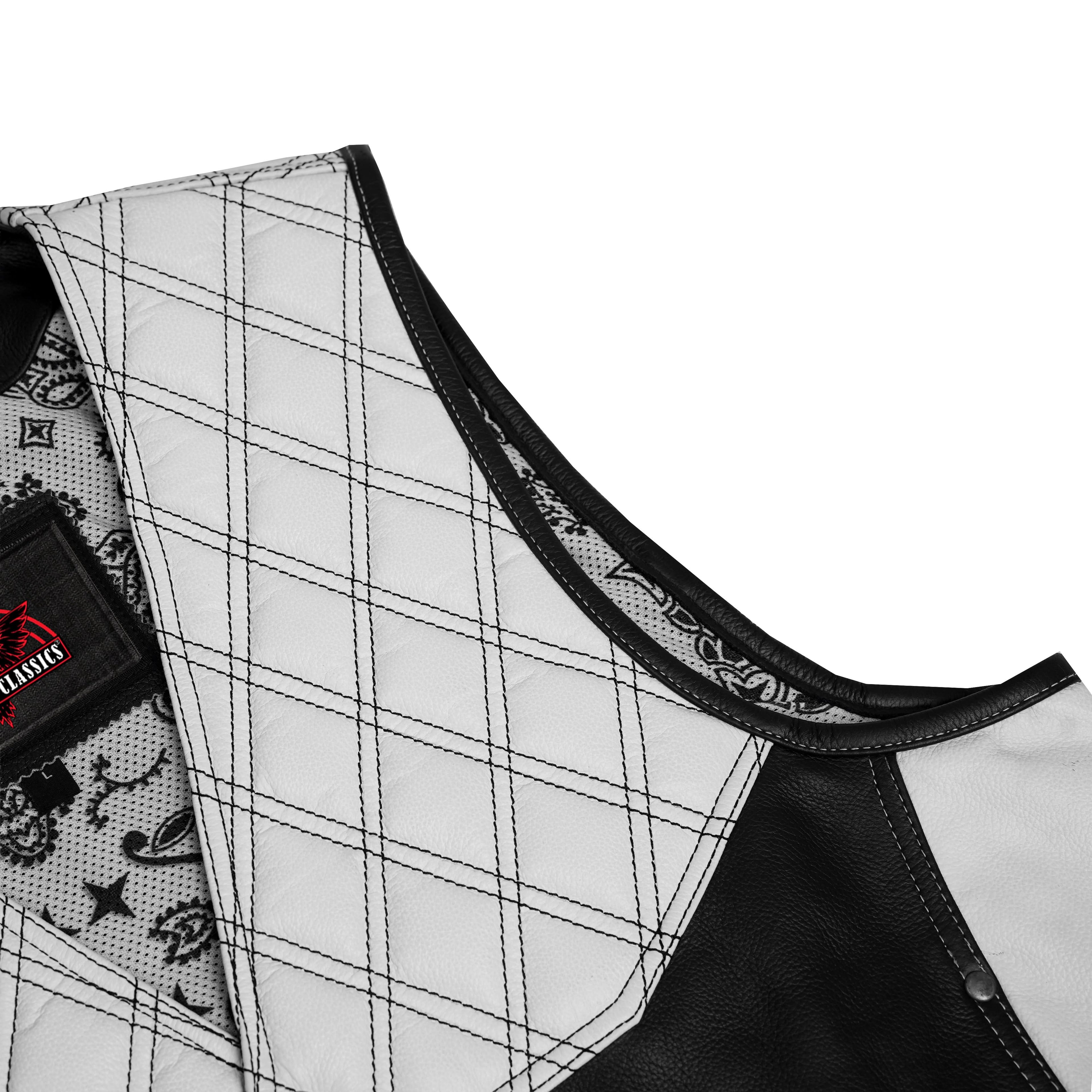 Splitline Men's Leather Vest