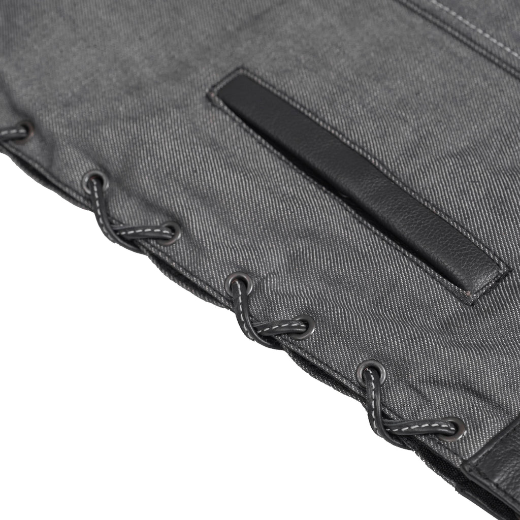 Dark Venture Men’s Leather Vest