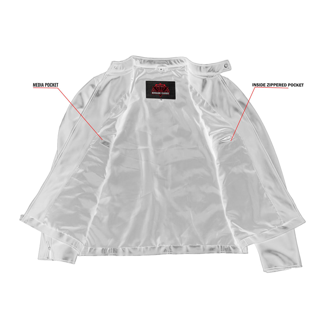 NavyFlux Men’s Faux Leather Jacket