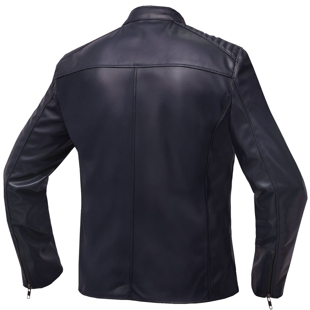 NavyFlux Men’s Faux Leather Jacket