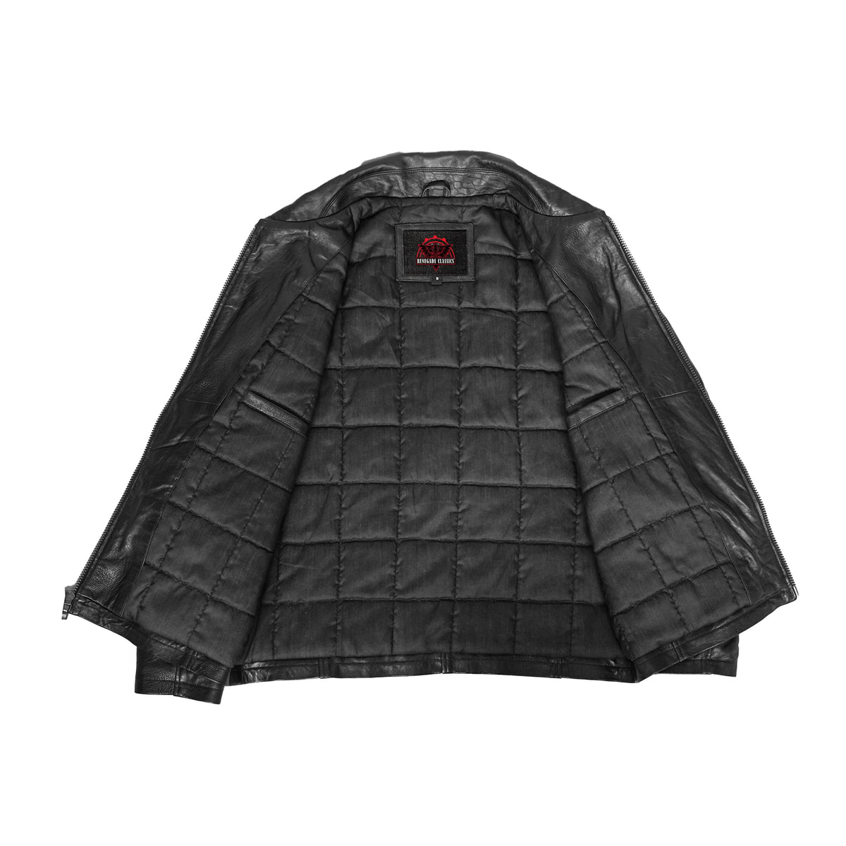 Men's Black Drum Dyed New Zealand Lambskin Jacket