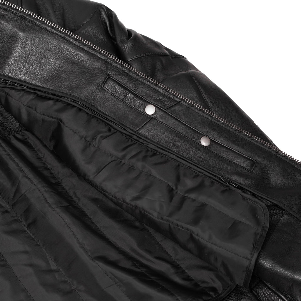 Tarmac Mens Leather Motorcycle Jacket