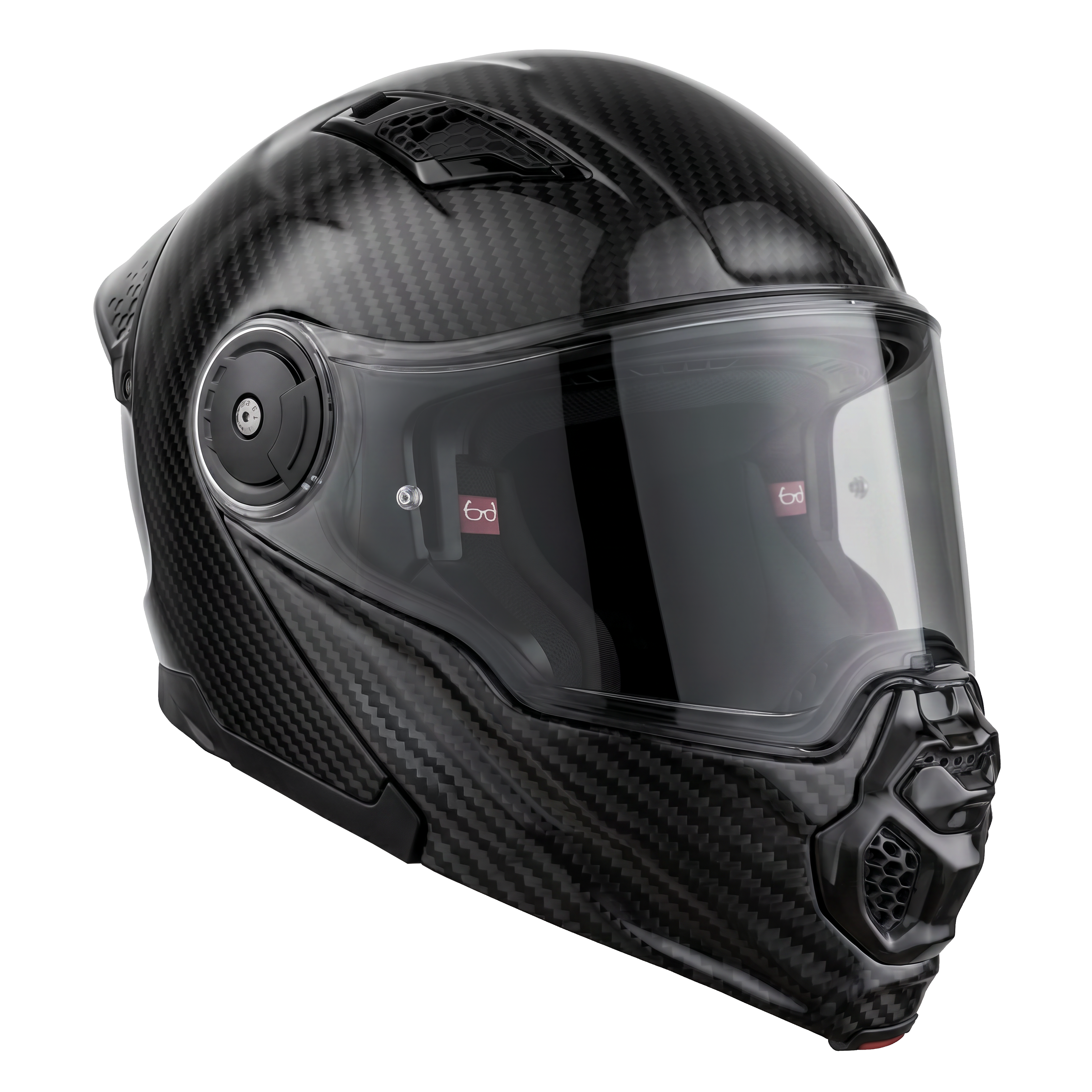 D.O.T. & ECE Daytona C6 PRO- Grey Carbon Fiber