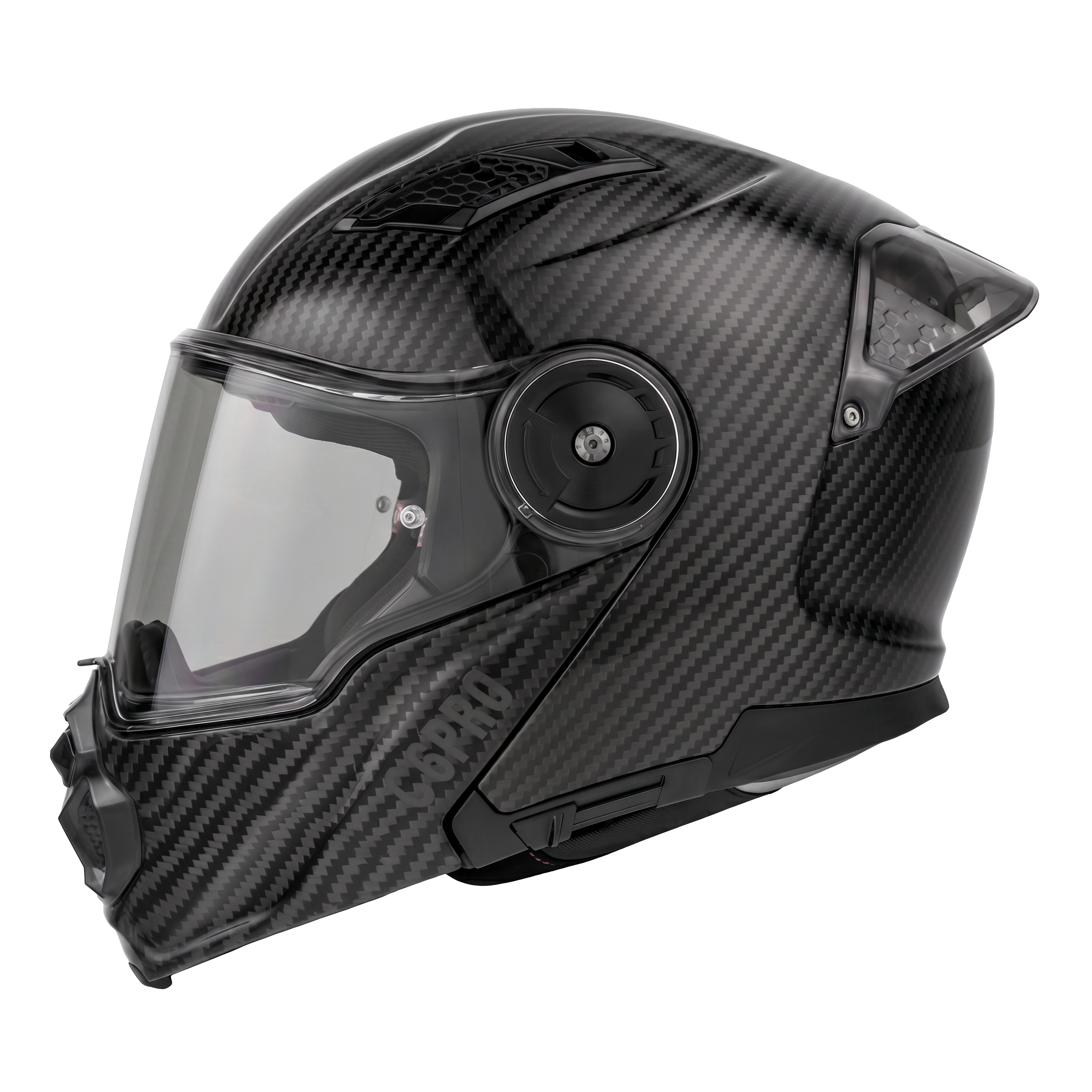 D.O.T. & ECE Daytona C6 PRO- Grey Carbon Fiber