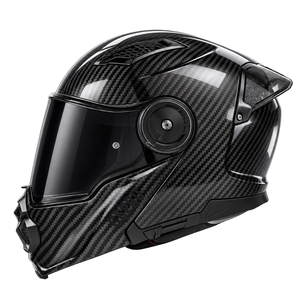 D.O.T. & ECE Daytona C6 PRO- Grey Carbon Fiber