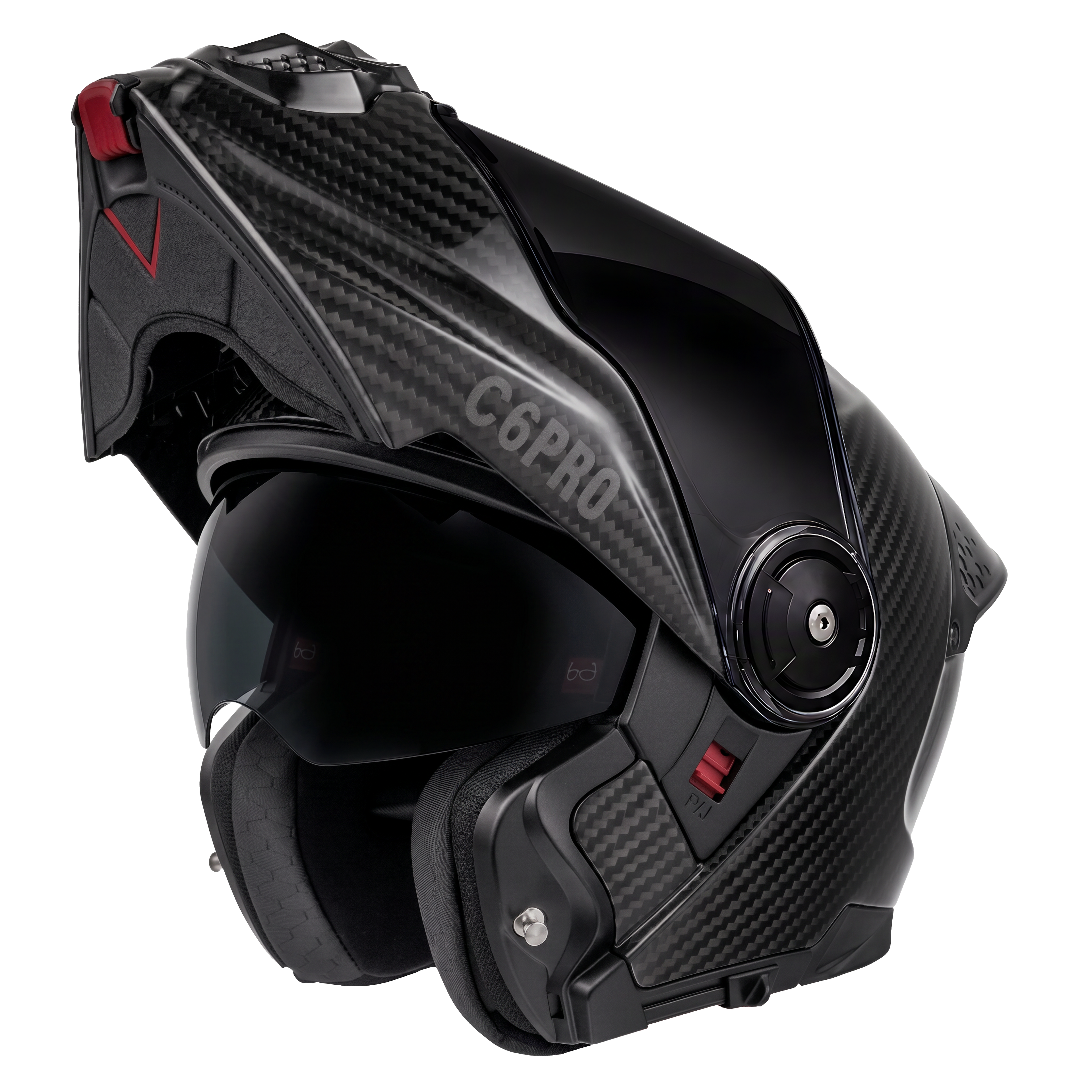 D.O.T. & ECE Daytona C6 PRO- Grey Carbon Fiber