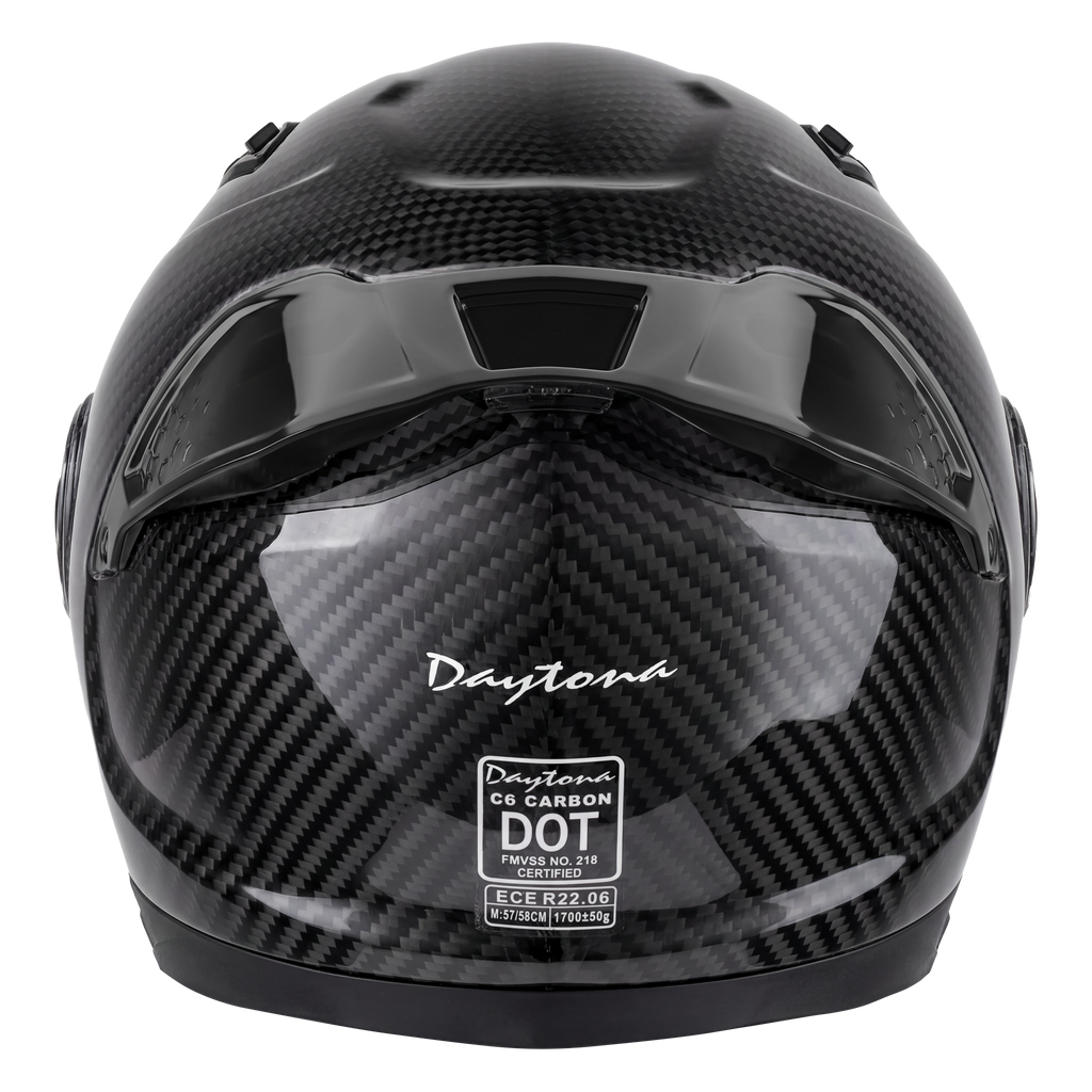 D.O.T. & ECE Daytona C6- Grey Carbon Fiber