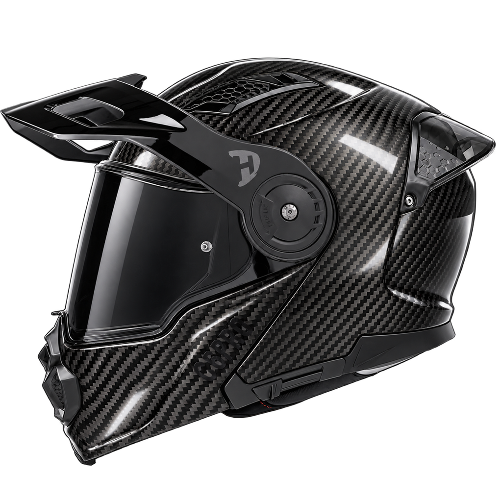 D.O.T. & ECE Daytona C6 PRO- Grey Carbon Fiber