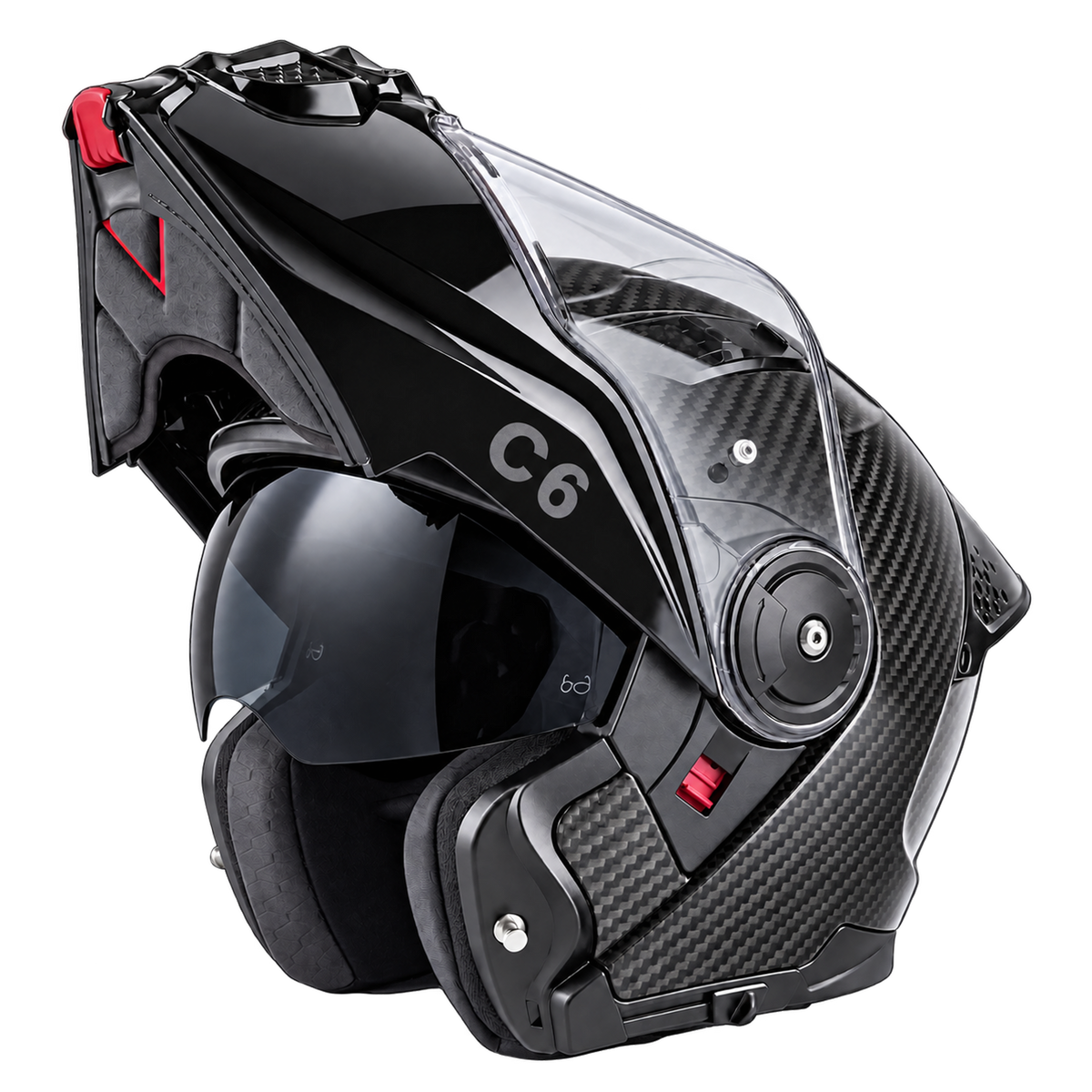 D.O.T. & ECE Daytona C6- Grey Carbon Fiber
