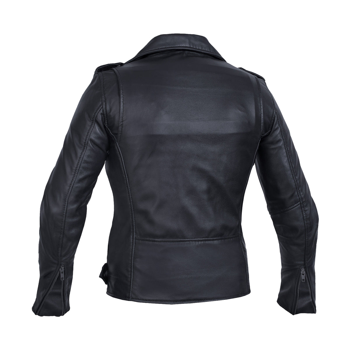 Moonlight Women's Navy Blue Fashion Leather Jacket