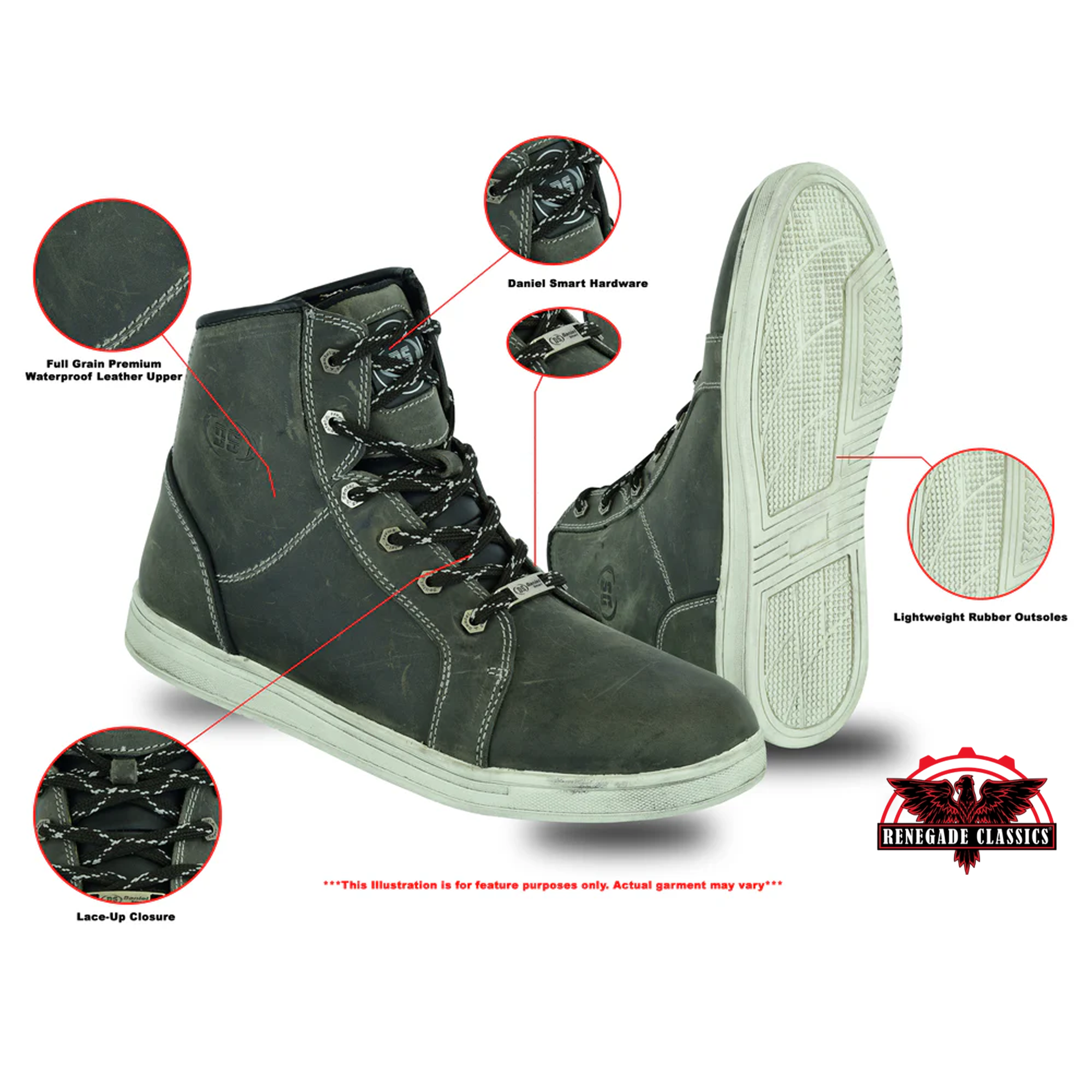 Men's Waterproof Riding Shoes