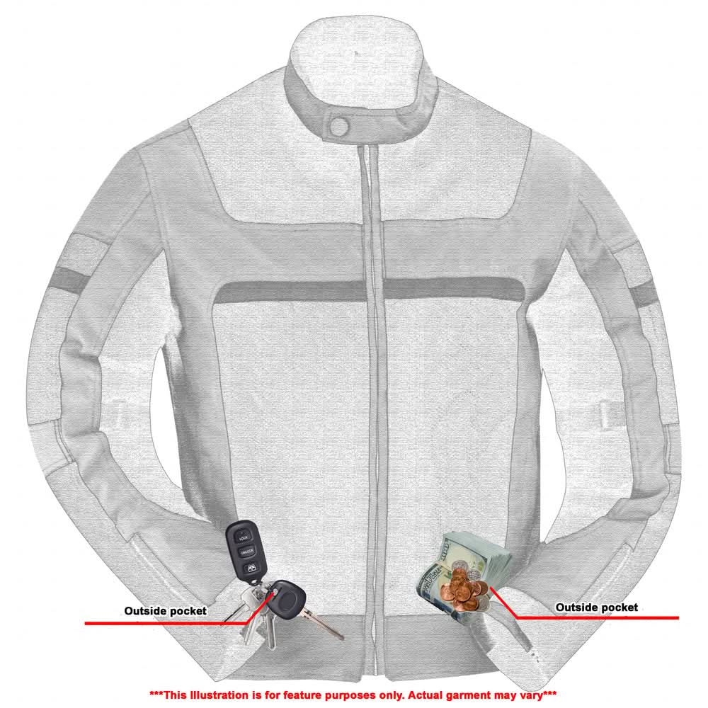 Men's High-Vis Racer Mesh Jacket