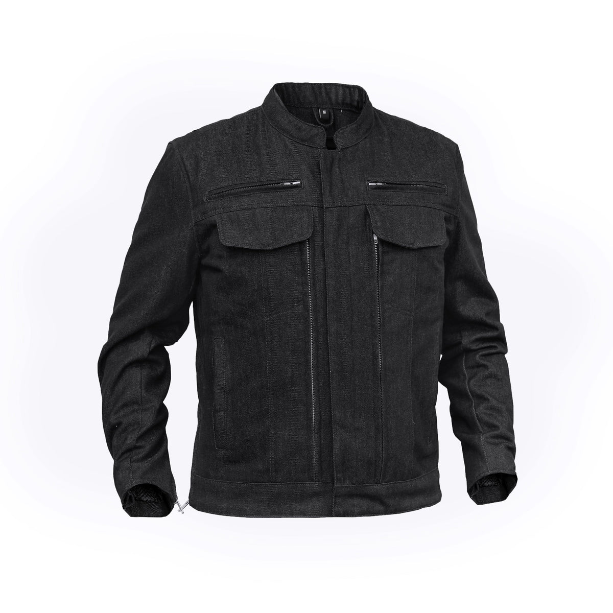 Mens Rough Rub-Off Denim Jacket