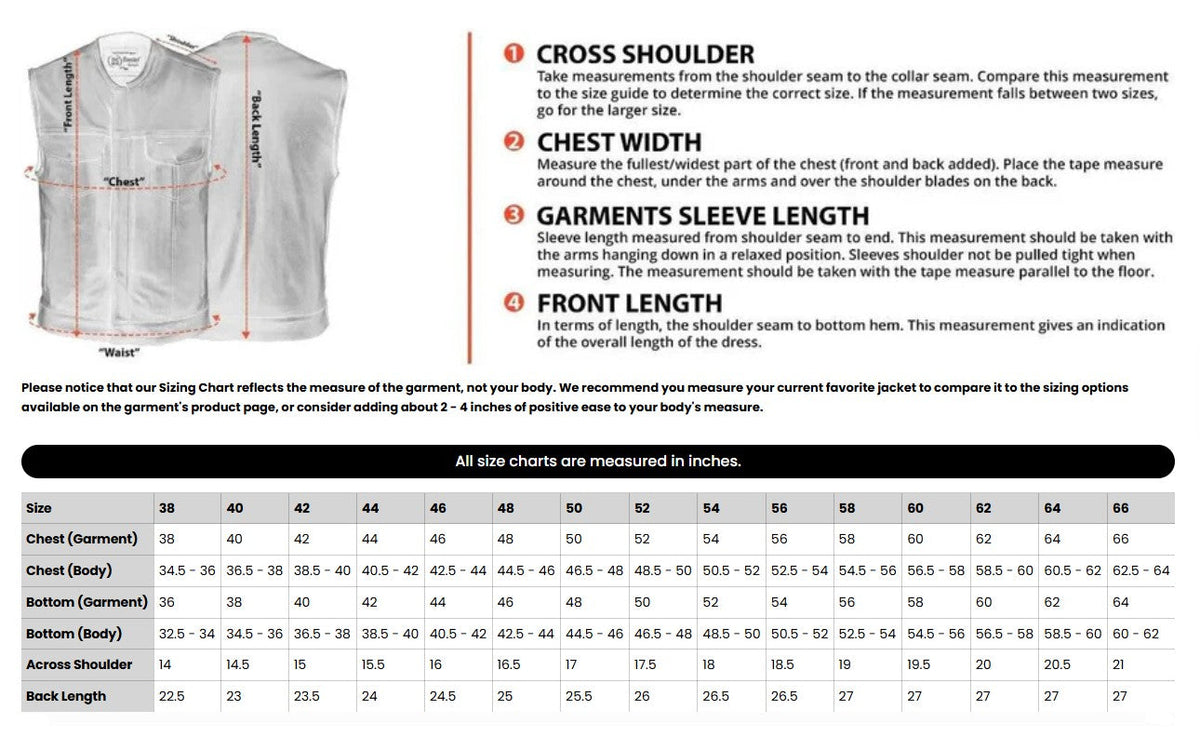 Men's Side Lace Economy Vest - Black