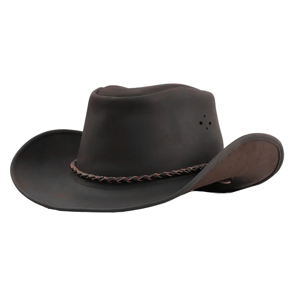 Blackthorn Rider- Men’s Leather Hat