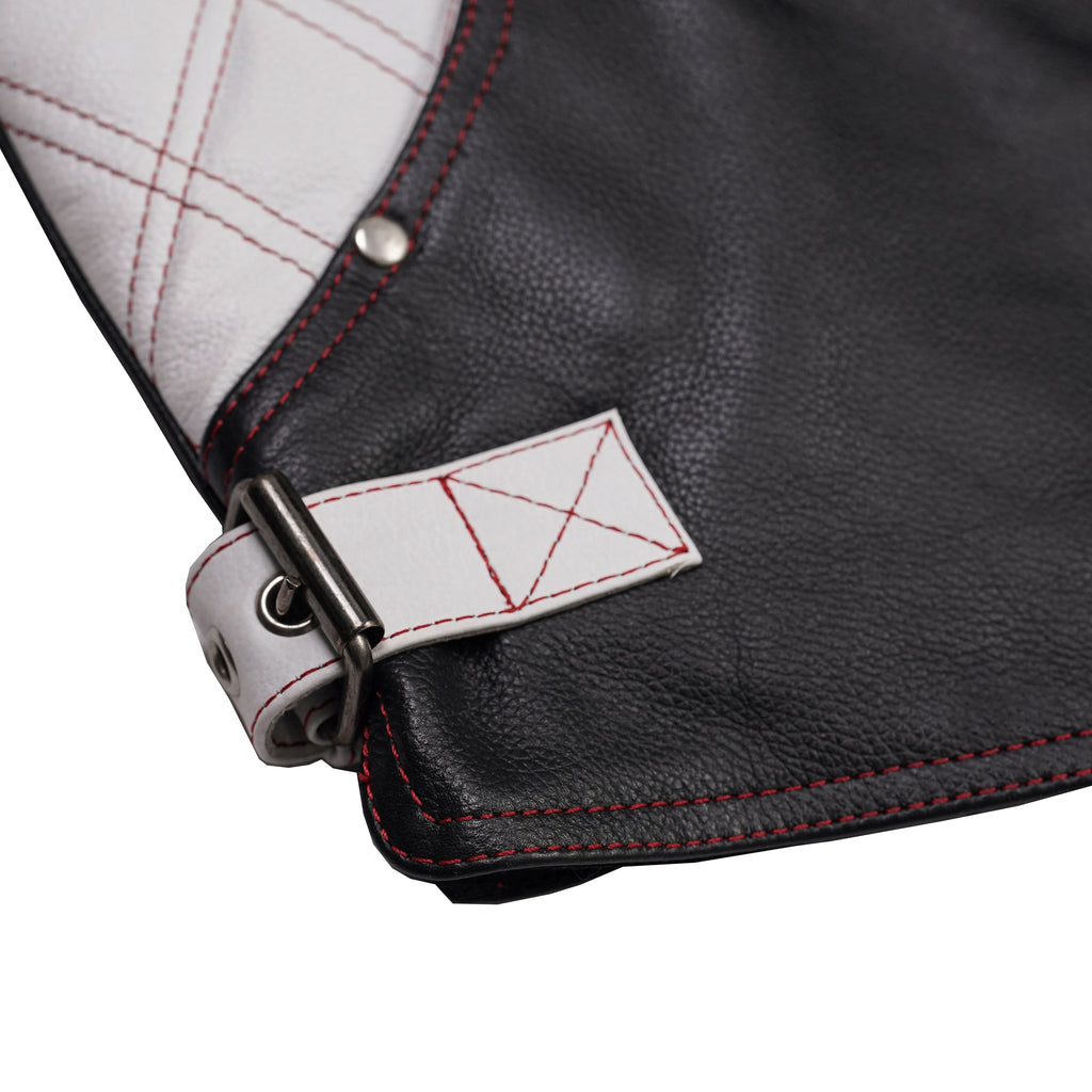Star-Dusted Men's Leather Vest
