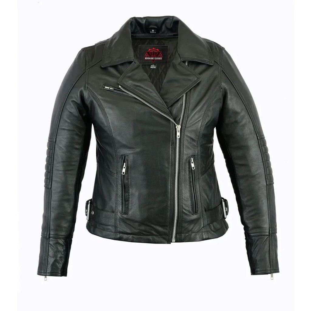Women's Updated Lightweight Stylish M/C Jacket