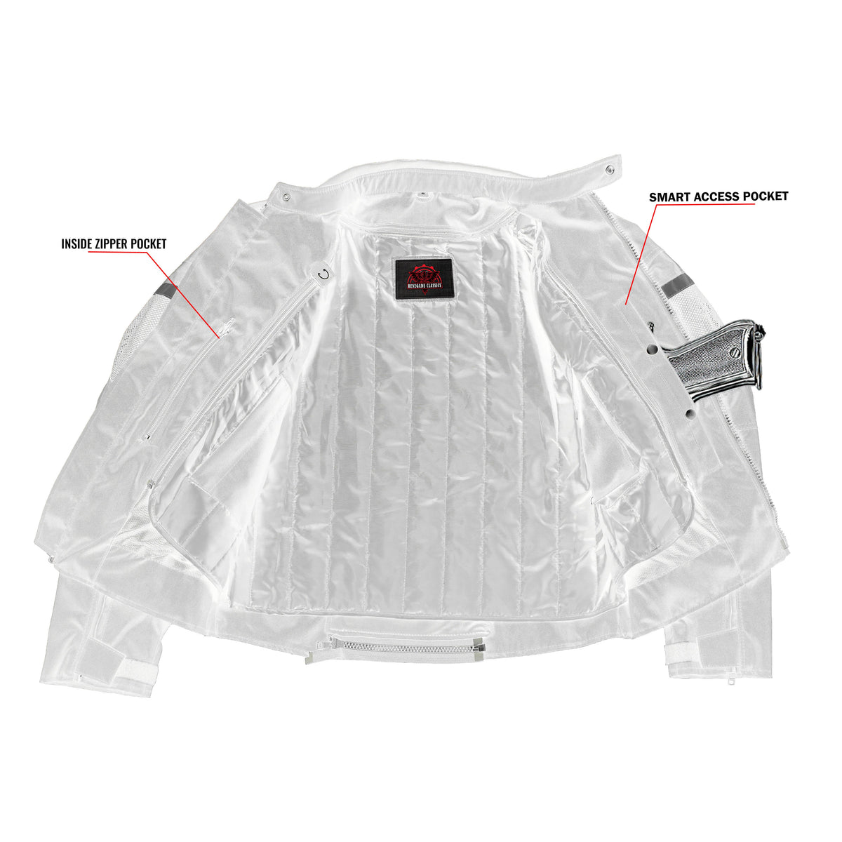 Men's Black Racer Mesh Jacket – Protective Design