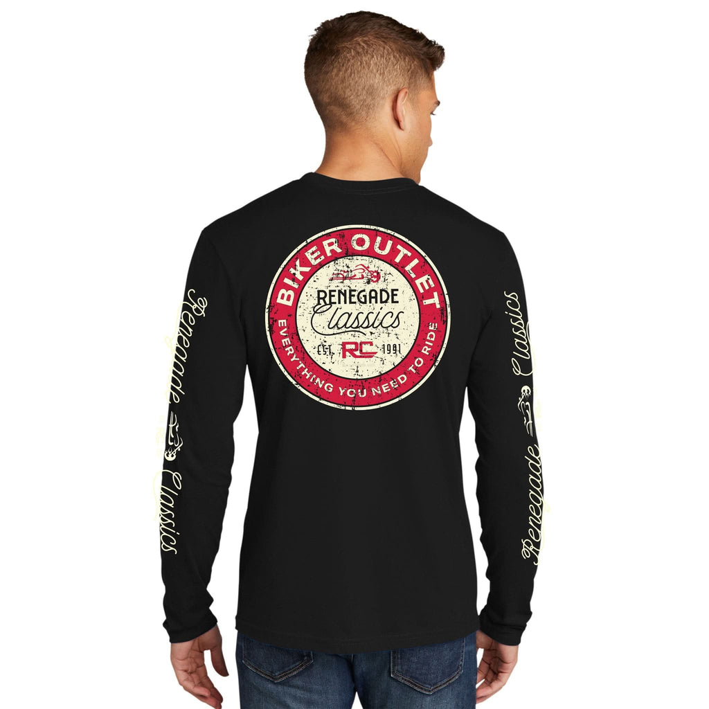 RC Retro Sign Men's  Long Sleeve Shirt