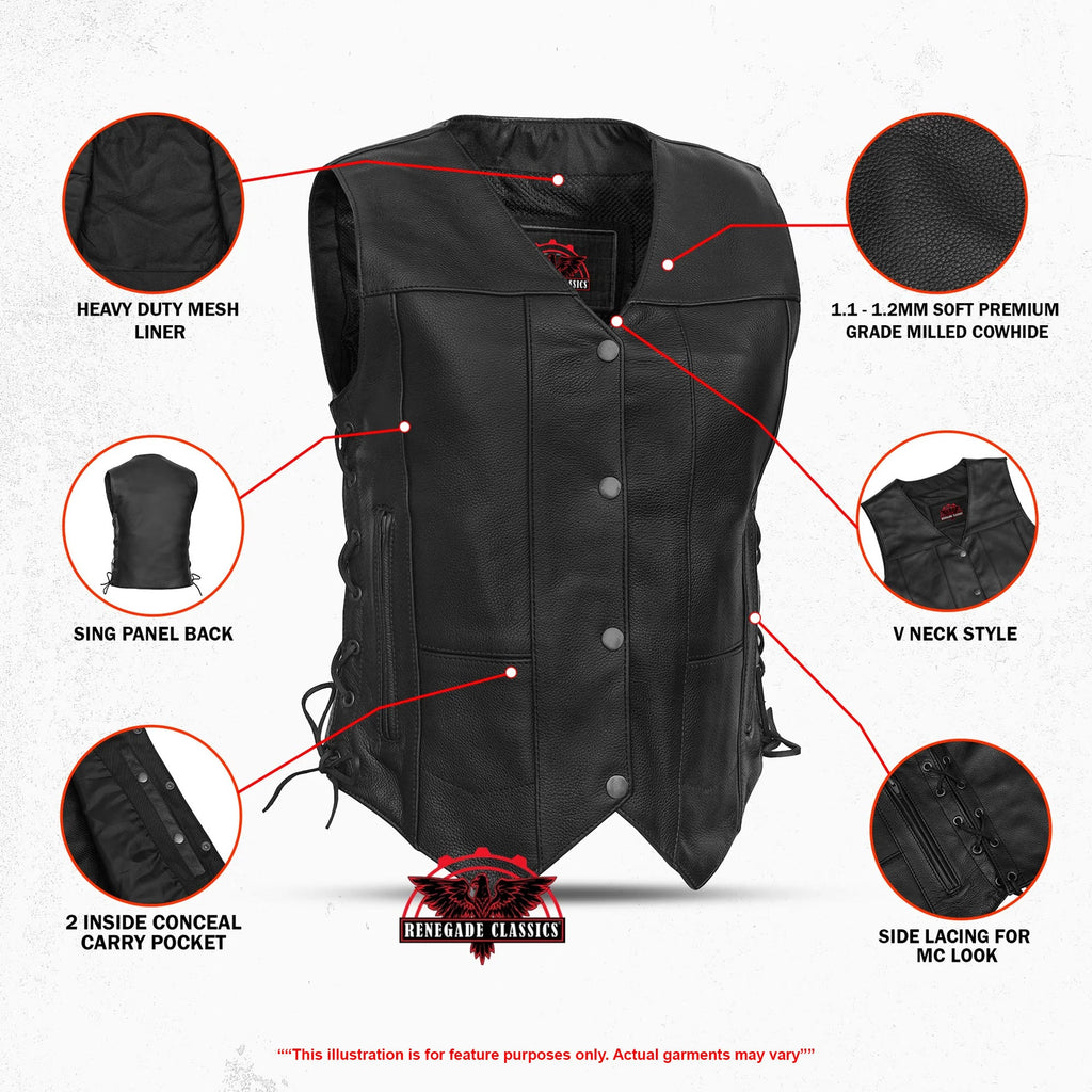 Women's 6 Pocket Utility Vest