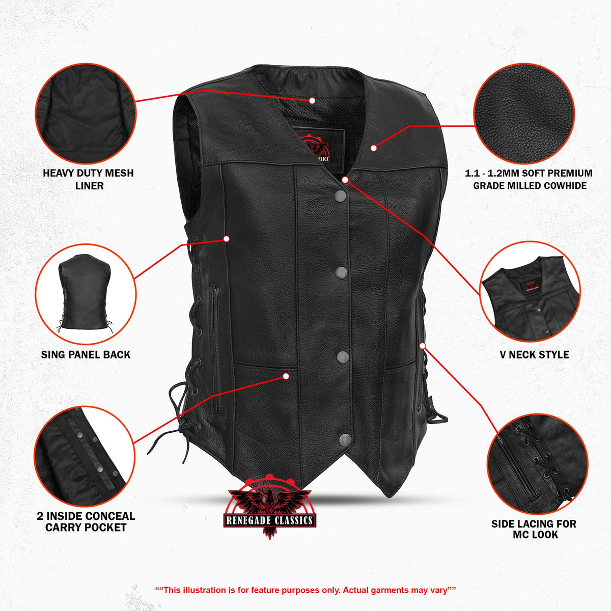 Women's 6 Pocket Utility Vest