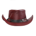 Ruby Maverick- Men’s Leather Hat