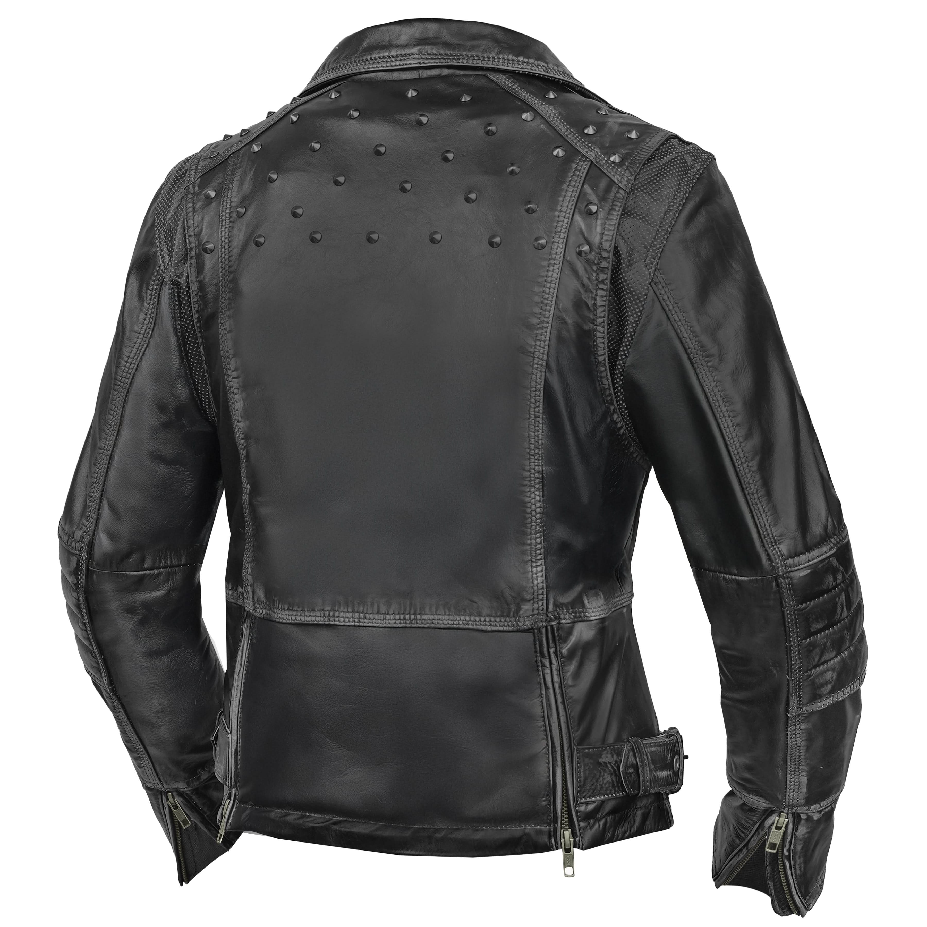 Shadow Stud - Women’s Leather Motorcycle Jacket