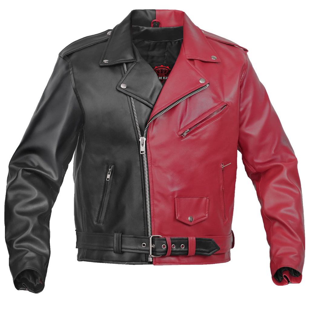 Void Ember™ Men’s Faux Leather Motorcycle Jacket