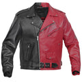 Void Ember Men’s Faux Leather Motorcycle Jacke