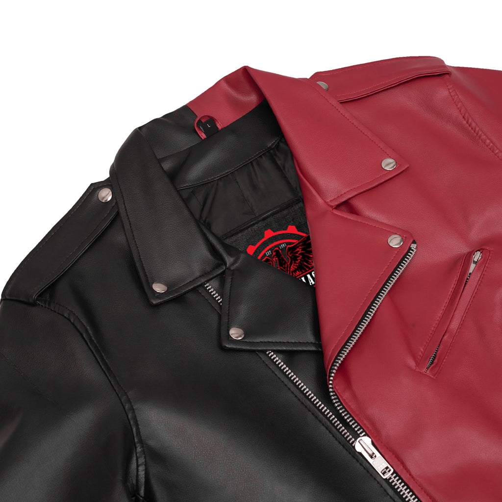 Void Ember™ Men’s Faux Leather Motorcycle Jacket