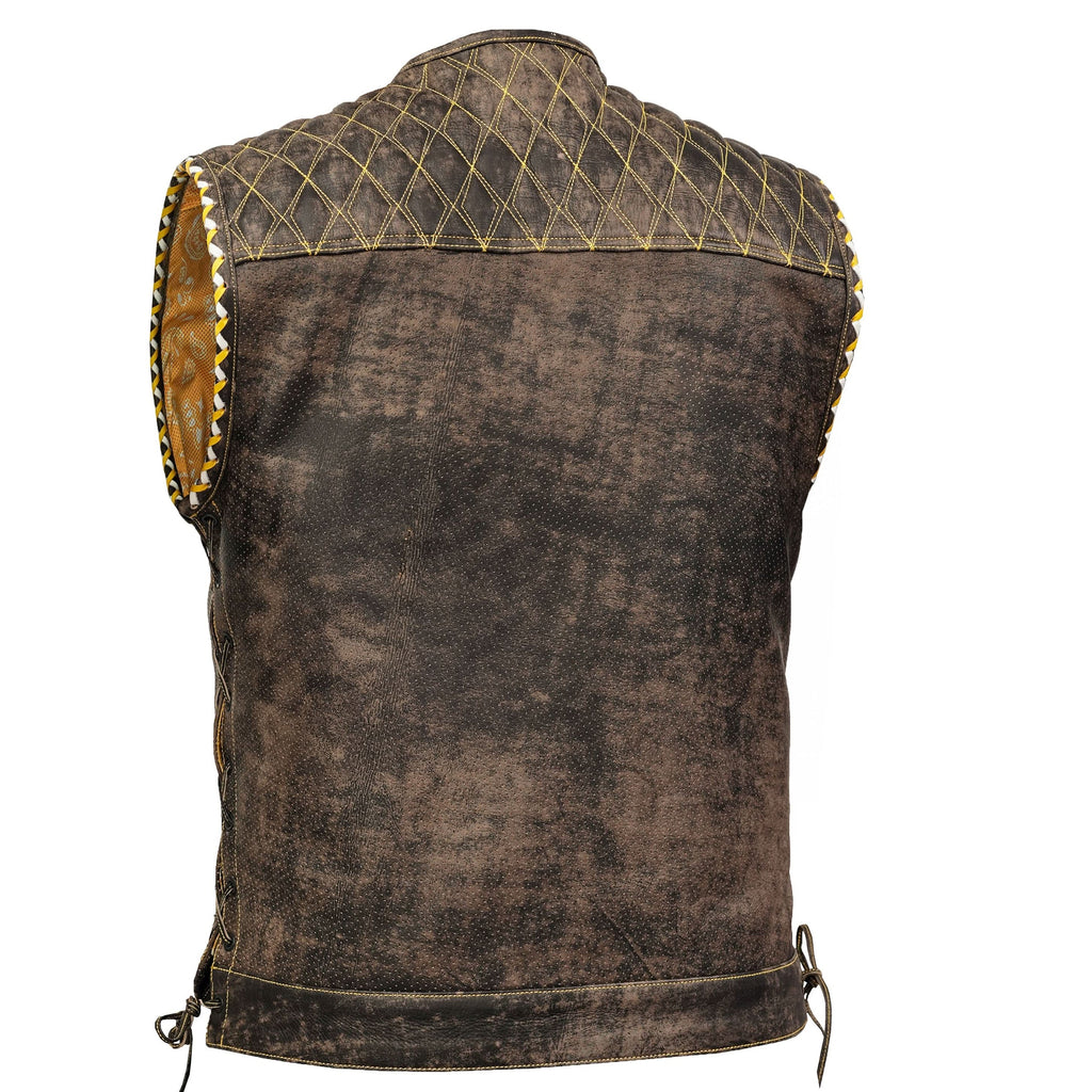 Ironhide Men’s Leather Vest