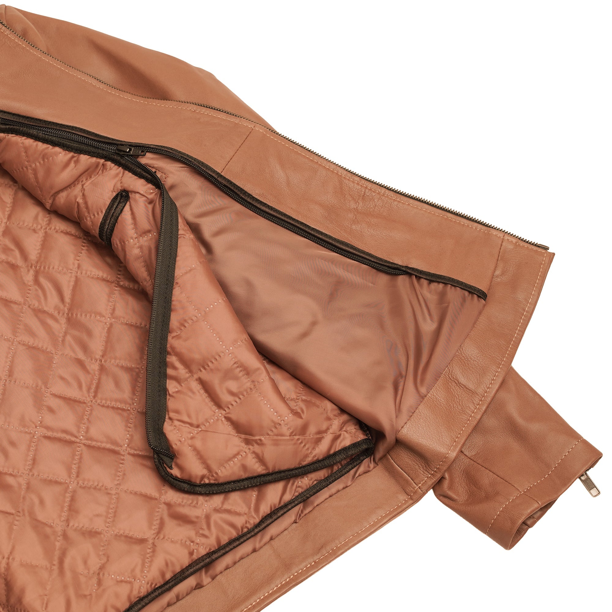 Sahara Men's Brown Fashion Leather Jacket