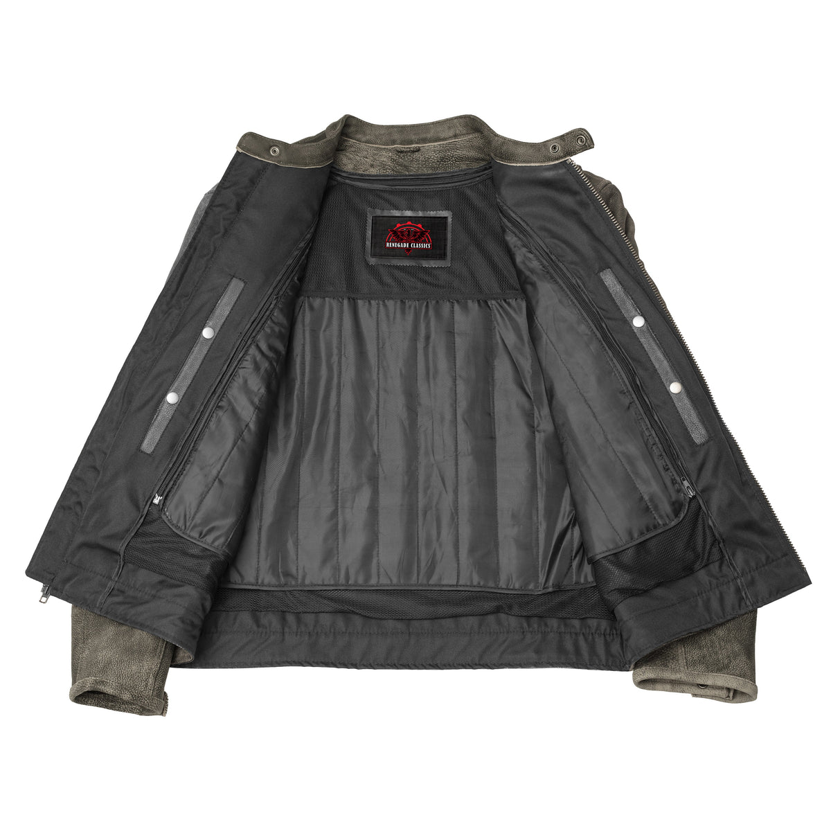 Men's Antique Brown Motorcycle Cruiser Jacket