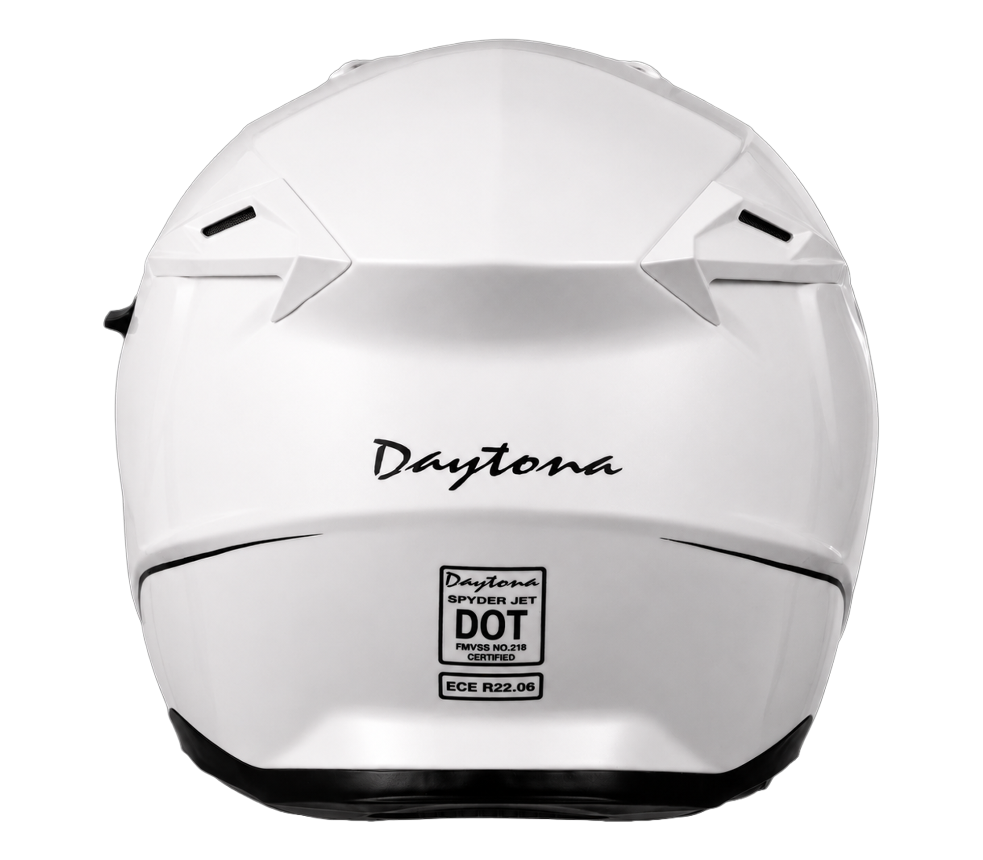 D.O.T. & ECE Daytona Spyder Jet- Hi-Gloss White
