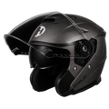 D.O.T. & ECE Daytona Spyder Jet- Gun Metal Grey Dull Metallic