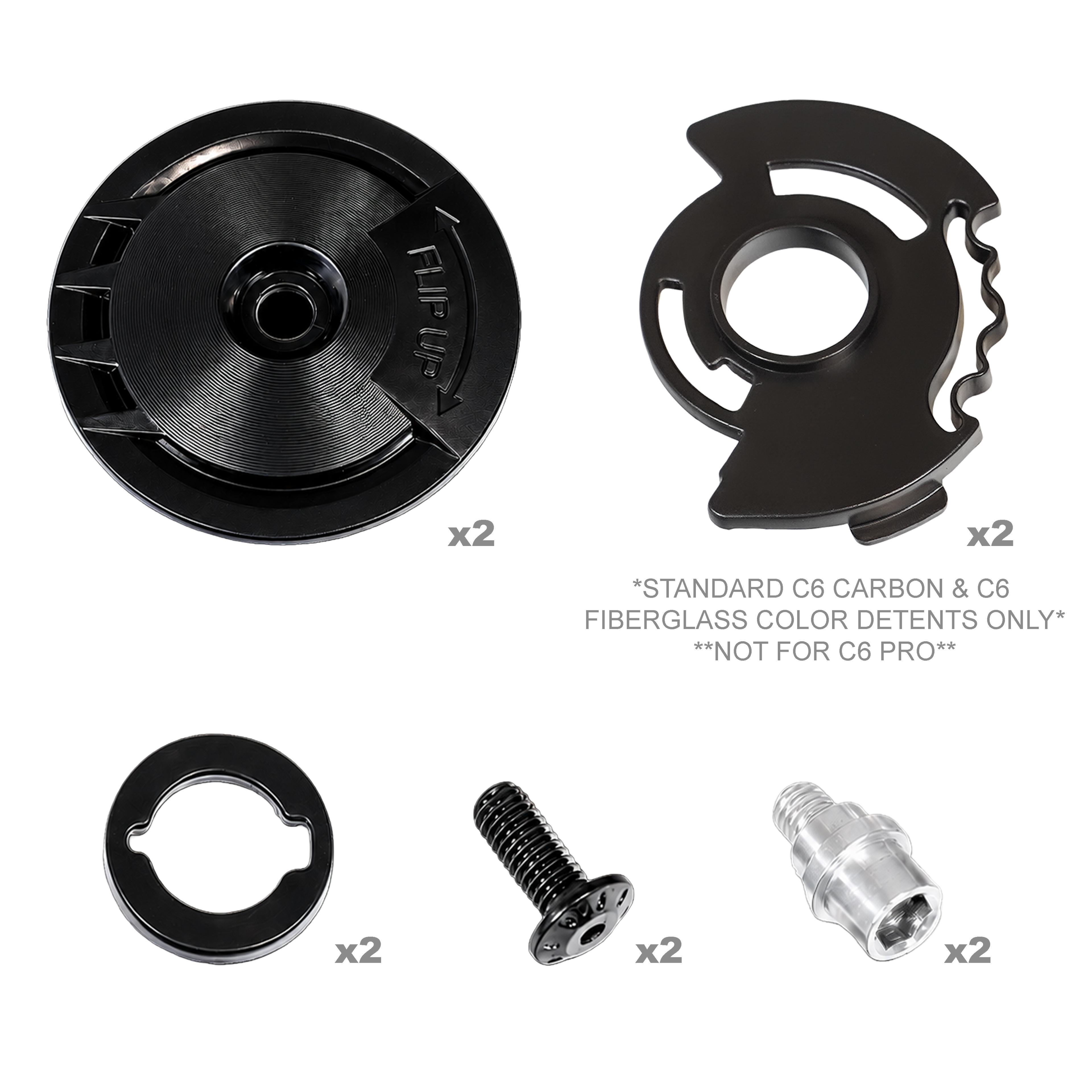 SPARE- C6 SHIELD COVER HARDWARE