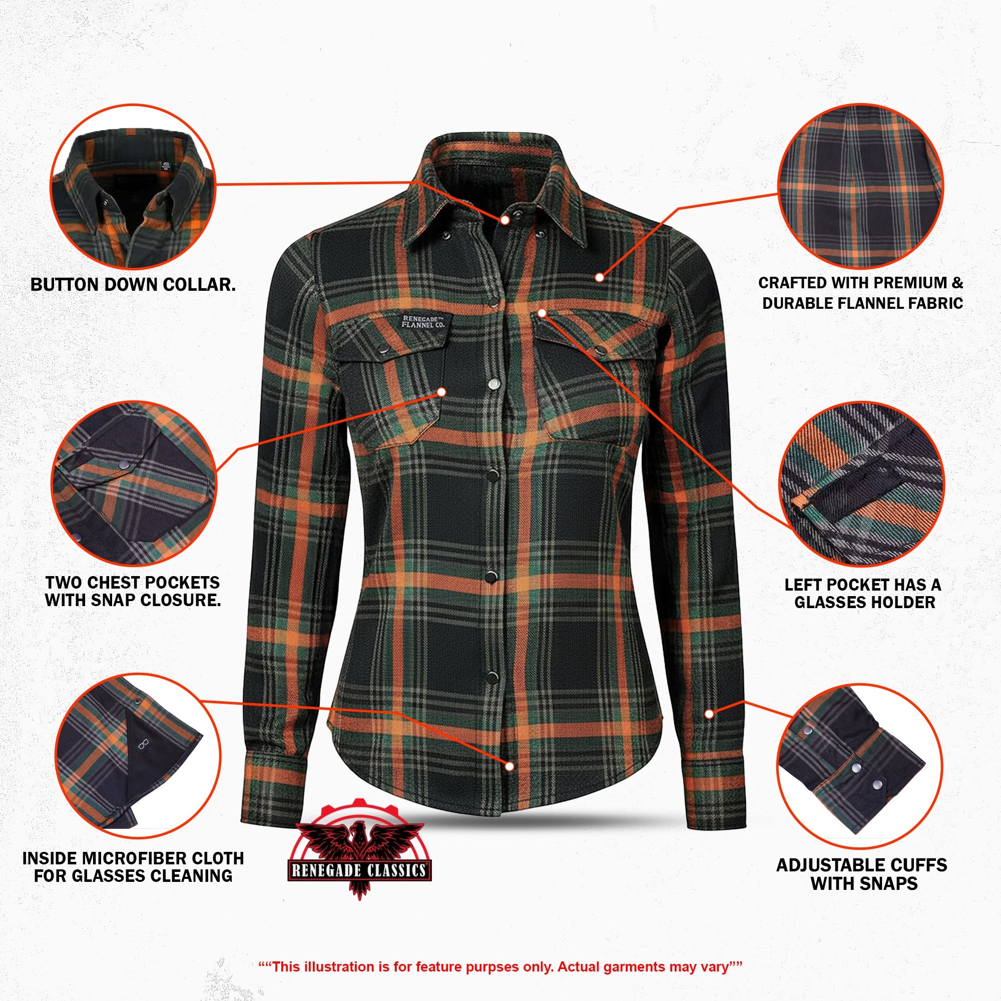 Seaflora Women’s Flannel Shirt