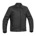 Traveler Men's Fashion Black Leather Jacket
