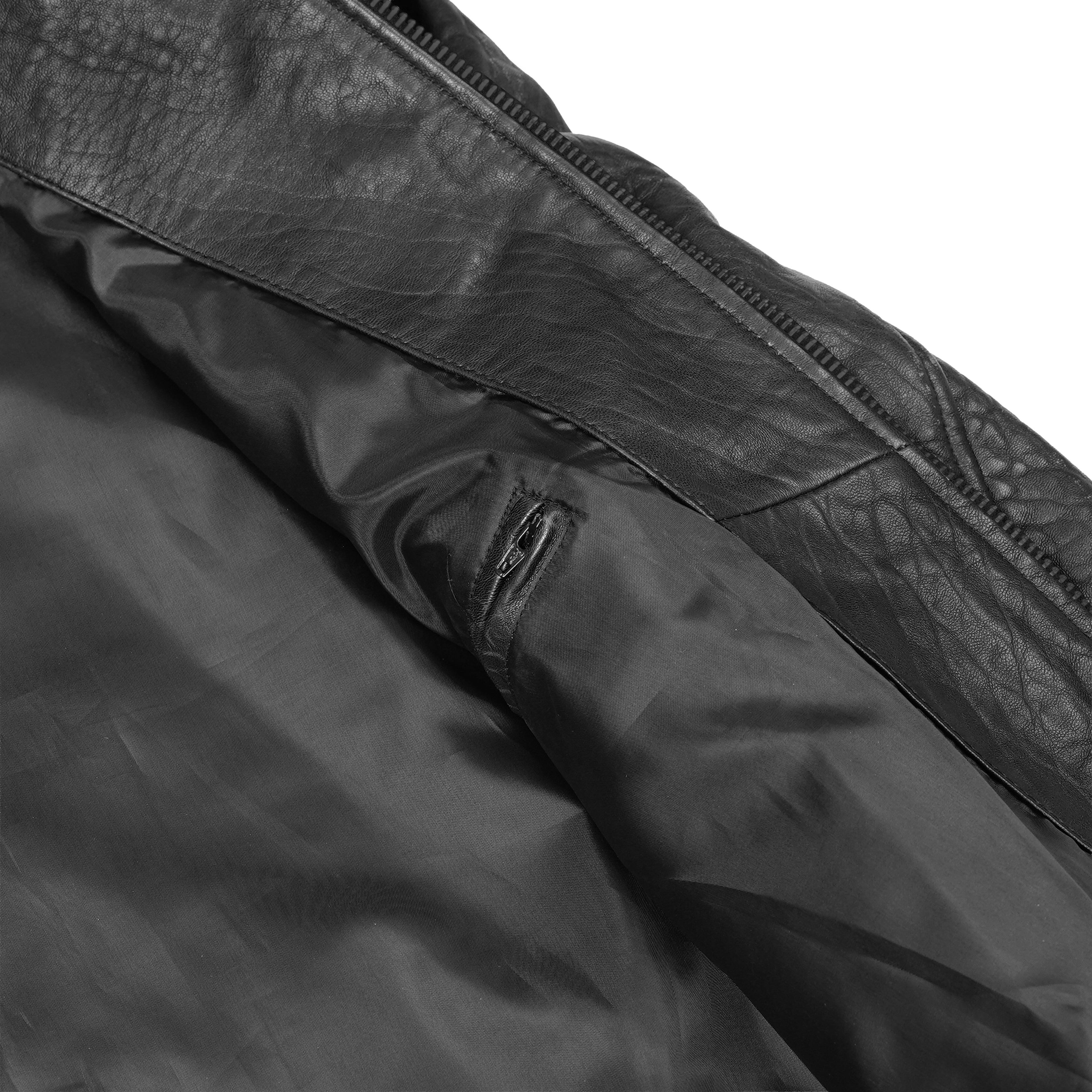 Traveler Men's Fashion Black Leather Jacket