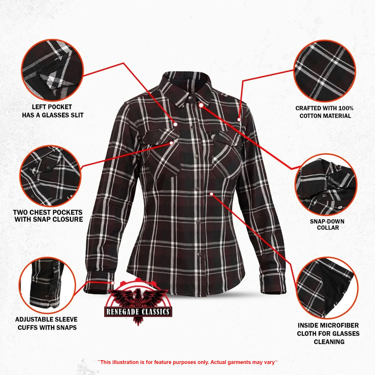 Emberwood Women’s Biker Shirt