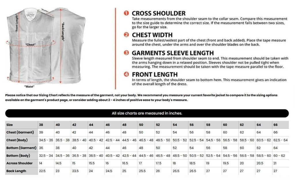 Men's Side Lace Economy Vest - Black