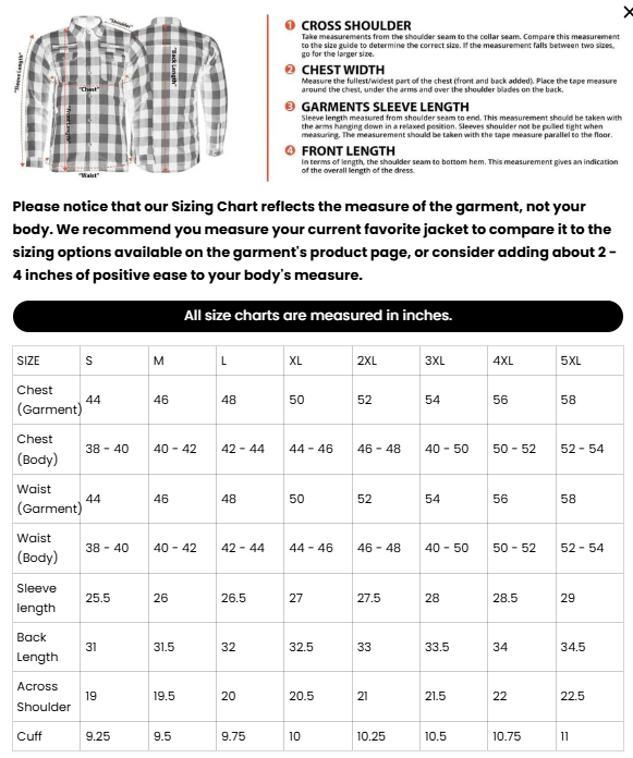 Flannel Shirt - Gray and Black