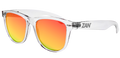 EZMT4 Minty Clear Frame, Smoked Crimson Mirrored lens
